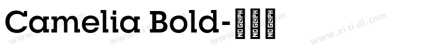 Camelia Bold字体转换 Camelia Bold字体转换